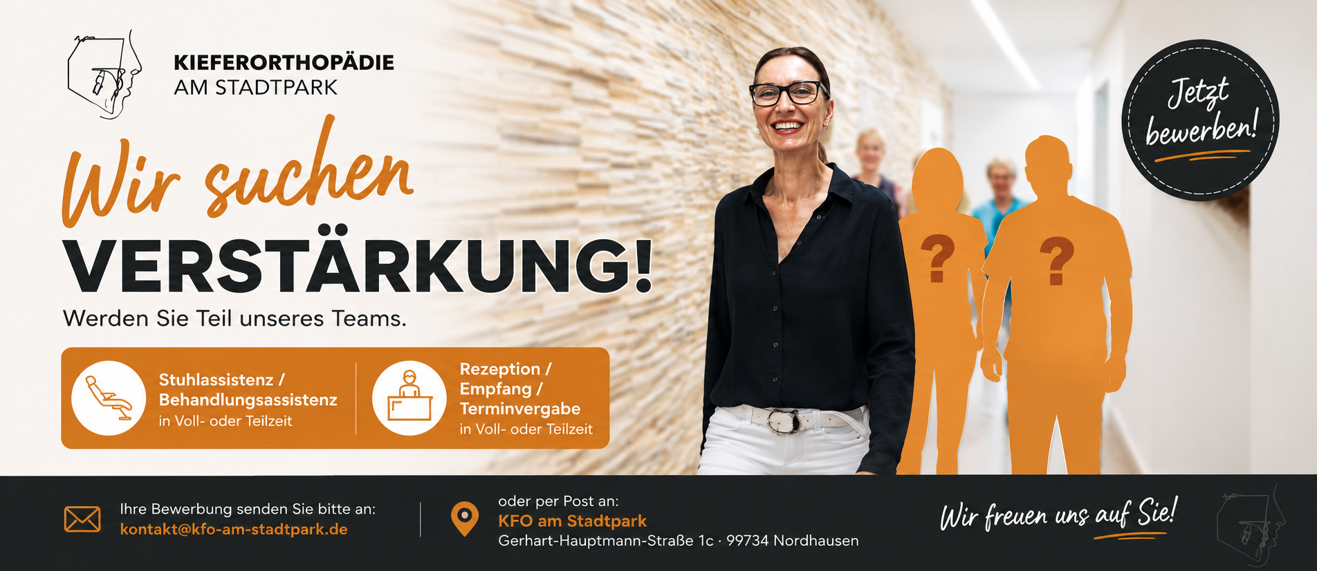 Kieferorthopädie am Stadtpark Nordhausen sucht Verstärkung